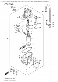 143D  -  Fuel  Vapor  Separator  (Df115Az  E11) (143D -    (Df115Az E11))