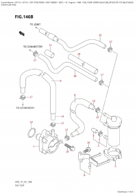 146B  -  Fuel  Pump  (Df90T:(K6,K7,K8),Df100T,Df115T:(K6,K7,K8,K9, (146B -   (Df90T: (K6, K7, K8), Df100T, Df115T: (K6, K7, K8, K9,)