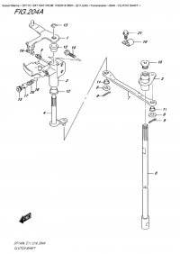 204A  - Clutch Shaft (204A -  )