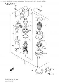 301A  -  Starting  Motor (301A -  )