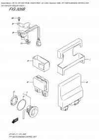 326B  -  Ptt Switch/engine  Control  Unit  (Df115At)(Df115Az)(Df115Ast) (326B -   /    (Df115At) (Df115Az) (Df115Ast))