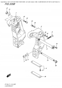335B  -  Clamp Bracket  (Df115At  E11)(Df115Az  E11) (335B -   (Df115At E11) (Df115Az E11))