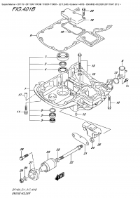 401B  -  Engine Holder  (Df115At  E11) (401B -   (Df115At E11))