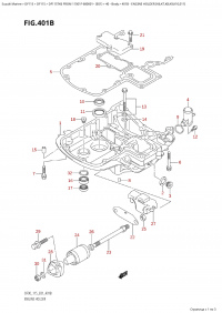 401B - Engine Holder (K6,K7,K8,K9,K10,011) (401B -   (K6, K7, K8, K9, K10, 011))