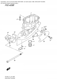 405B  -  Drive Shaft Housing  (Df115At)(Df115Az)(Df140At)(Df140Az) (405B -    (Df115At) (Df115Az) (Df140At) (Df140Az))