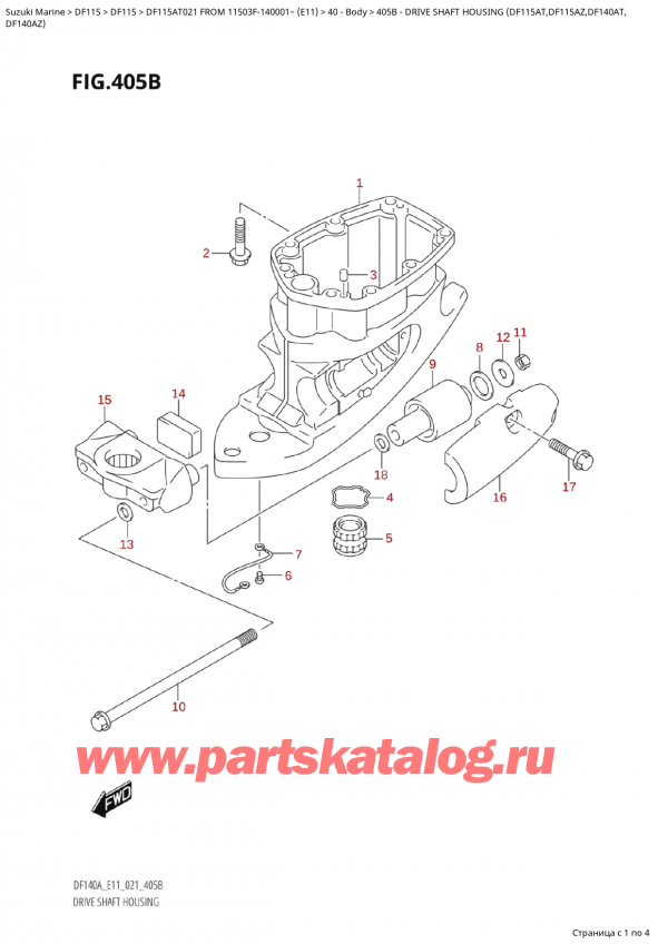   ,   , SUZUKI Suzuki DF115A TL / TX FROM 11503F-140001~  (E01 021),    (Df115At, Df115Az, Df140At,