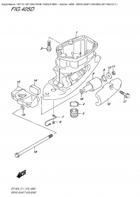 405D  -  Drive  Shaft  Housing (Df115Az  E11) (405D -    (Df115Az E11))