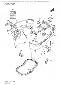 410B  -  Side Cover  (Df115At  E11) (410B -   (Df115At E11))