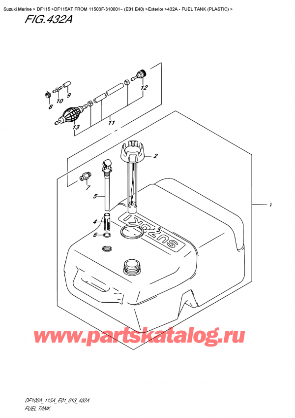 ,   , Suzuki DF115A TL / TX FROM 11503F-310001~ (E01),   ()