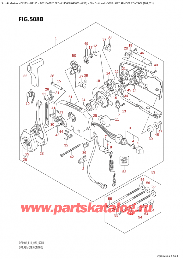 ,   , SUZUKI Suzuki DF115A TL / TX FROM 11503F-040001~  (E11 020)  2021 , :   (E01, E11)