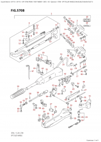 570B  -  Opt:tiller Handle (K4,K5,K6,K7,K8,K9,K10,011) (570B - :  (K4, K5, K6, K7, K8, K9, K10, 011))