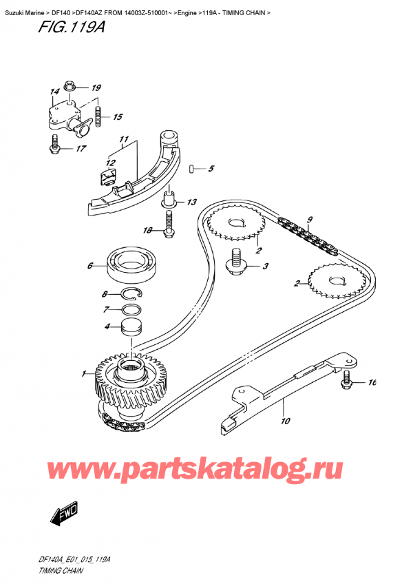   ,   , Suzuki DF140A ZL / ZX FROM 14003Z-510001~ ,  