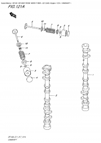 121A  -  Camshaft (121A -  )