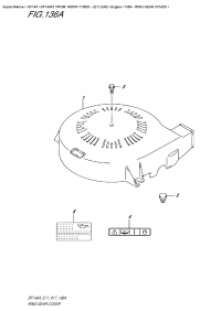 136A  -  Ring Gear  Cover (136A -   )