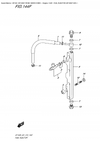 144F  -  Fuel  Injector (Df140At  E01) (144F -   (Df140At E01))