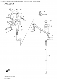 204A  -  Clutch  Shaft (204A -  )