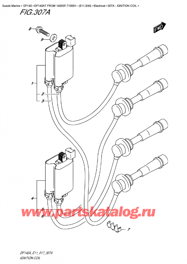  ,    , SUZUKI DF140A TL/TX FROM 14003F-710001~ (E11),  