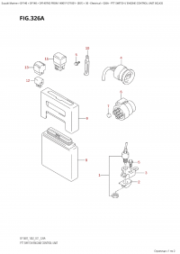 326A  -  Ptt Switch / Engine  Control Unit (K2,K3) (326A -   /    (K2, K3))