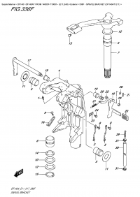 336F  -  Swivel Bracket  (Df140At  E11) (336F -   (Df140At E11))