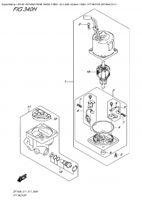 340H  -  Ptt  Motor  (Df140Az  E11) (340H -   (Df140Az E11))