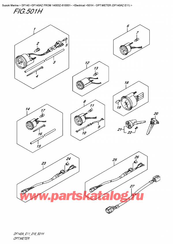   ,   , Suzuki DF140A ZL / ZX FROM 14003Z-610001~ (E11), :  (Df140Az E11)