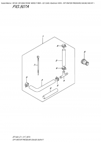 507A  -  Opt:water   Pressure  Gauge  Sub  Kit (507A - :     )