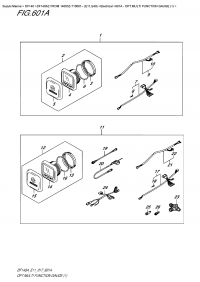 601A  -  Opt:multi  Function  Gauge  (1) (601A - : multi Function Gauge (1))