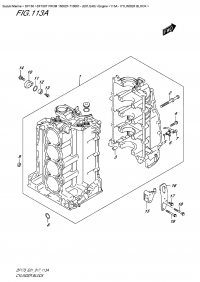 113A  -  Cylinder Block (113A -  )