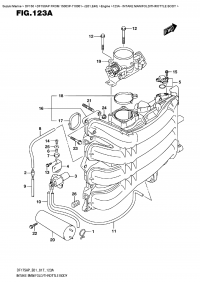 123A  -  Intake Manifold/throttle  Body (123A -   /  )