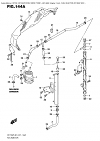 144A  -  Fuel Injector  (Df150Ap  E01) (144A -   (Df150Ap E01))