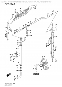 144A  -  Fuel  Injector    (Df150T  E01) (144A -    (Df150T E01))