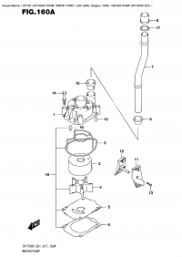 160A  -  Water Pump (Df150Ap  E01) (160A -   (Df150Ap E01))