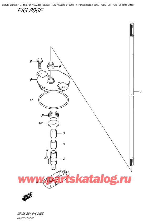   ,   , Suzuki DF150Z L/X FROM 15002Z-610001~   2016 ,   (Df150Z E01)