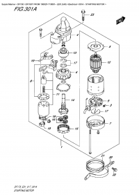 301A  -  Starting Motor (301A -  )