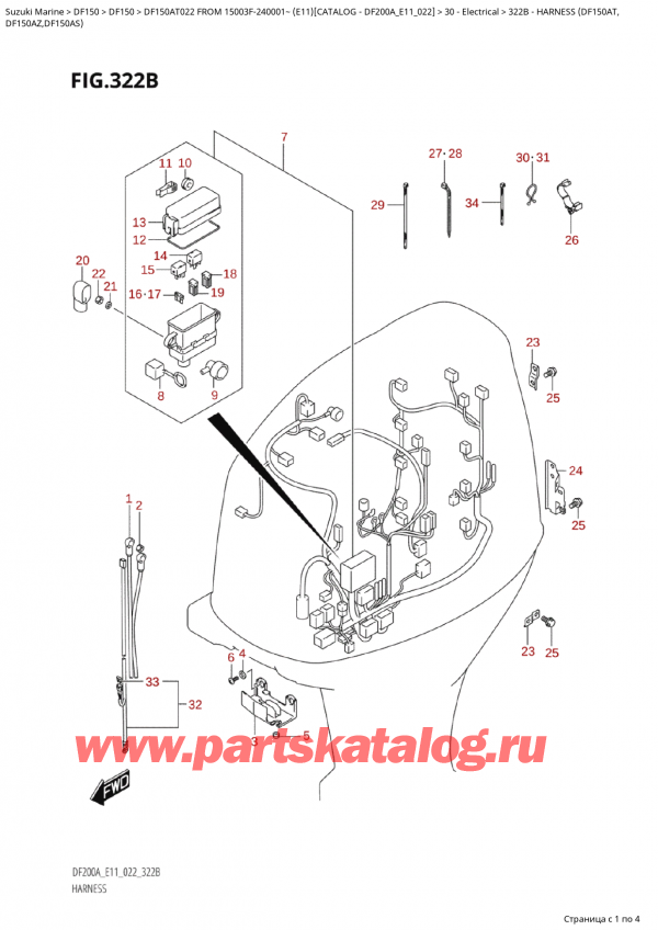 ,   , Suzuki Suzuki DF150A TL / TX FROM 15003F-240001~ (E11) - 2022  2022 ,   (Df150At,