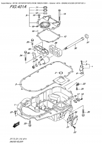 401A  -  Engine Holder  (Df150T  E01) (401A -   (Df150T E01))