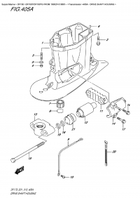 405A  -  Drive Shaft Housing (405A -   )