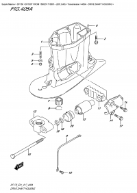 405A  -  Drive Shaft Housing (405A -   )