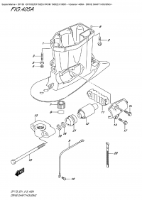 405A  -  Drive Shaft Housing (405A -   )