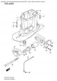 405A  -  Drive Shaft Housing (405A -   )