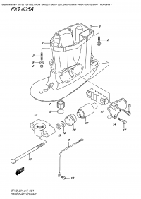 405A  -  Drive Shaft Housing (405A -   )