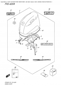 420A  -  Engine Cover  (Df150Ap  E01) (420A -   () (Df150Ap E01))