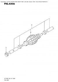 430A - Fuel Hose (Df150Ap E01) (430A -   (Df150Ap E01))