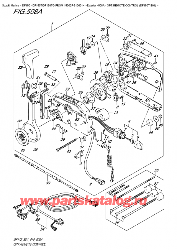  ,   , Suzuki DF150T L / X FROM 15002F-510001~ (E01)  2015 , :   (Df150T E01)