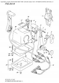 541A  -  Opt:remote  Control  Assy  Dual  (1) (541A - :     Dual (1))