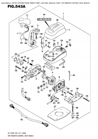 543A  -  Opt:remote  Control  Assy  Single (543A -    , )