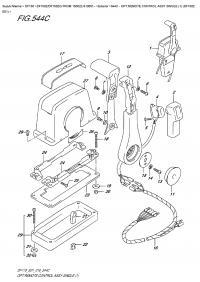 544C  -  Opt:remote  Control  Assy  Single  (1)  (Df150Z  E01) (544C -    ,  (1) (Df150Z E01))
