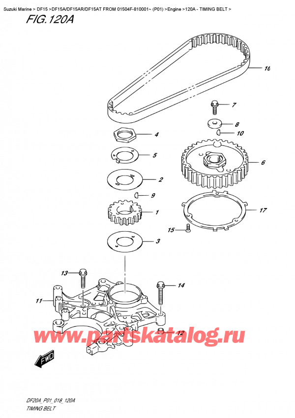  ,  , Suzuki DF15A RS / RL FROM 01504F-810001~ (P01)  2018 ,  
