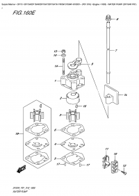 160E  -  Water  Pump  (Df15Ar  P01) (160E -   (Df15Ar P01))