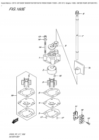 160E  -  Water  Pump  (Df15Ar  P01) (160E -   (Df15Ar P01))
